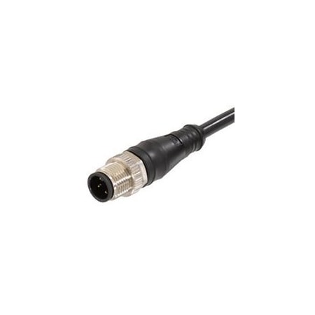 Molex CSE M12 4P AC MA STR WSOR 10M SE UNSH BK 1200652278